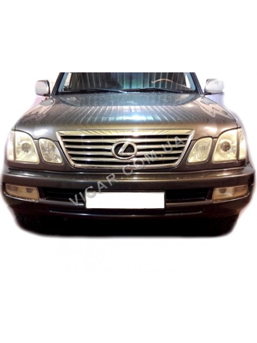 Передние хром фары Lexus LX 470